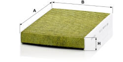 Mann-filter Utastér - Kabin szűrő Mann Filter FP 2743 (FP2743)
