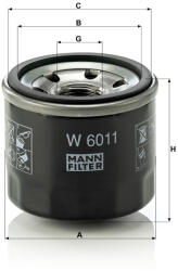 Mann-filter Olajszűrő Mann Filter W 6011 (W6011)