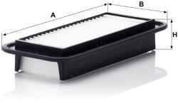 Mann-filter Levegőszűrő Mann Filter C 2610 (C2610)