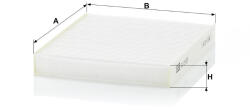 Mann-filter Utastér - Kabin szűrő Mann Filter CU 19 001 (CU19001)