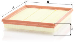 Mann-filter Levegőszűrő Mann Filter C 27 051 (C27051)