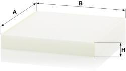 Mann-filter Utastér - Kabin szűrő Mann Filter CU 23 019 (CU23019)