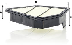 Mann-filter Levegőszűrő Mann Filter C 25 028 (C25028)