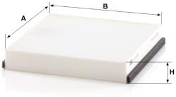 Mann-filter Utastér - Kabin szűrő Mann Filter CU 1931-2 (CU1931-2)