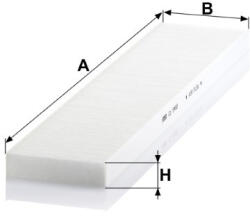 Mann-filter Utastér - Kabin szűrő Mann Filter CU 5480 (CU5480)