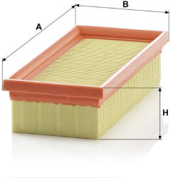 Mann-filter Levegőszűrő Mann Filter C 2039 (C2039)