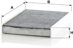 Mann-filter Utastér - Kabin szűrő Mann Filter CUK 26 006 (CUK26006)