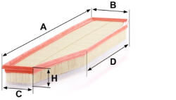 Mann-filter Levegőszűrő Mann Filter C 68 001 (C68001)