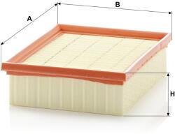 Mann-filter Levegőszűrő Mann Filter C 2295 (C2295)