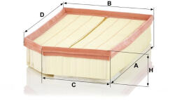 Mann-filter Levegőszűrő Mann Filter C 33 194 (C33194)