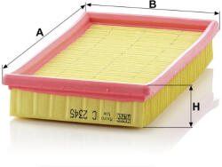 Mann-filter Levegőszűrő Mann Filter C 2345 (C2345)