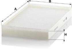 Mann-filter Utastér - Kabin szűrő Mann Filter CU 3540 (CU3540)