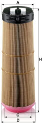 Mann-filter Levegőszűrő Mann Filter C 12 133 (C12133)