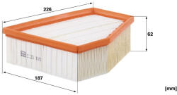 Mann-filter Levegőszűrő Mann Filter C 23 109 (C23109)