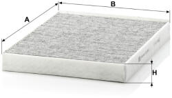 Mann-filter Utastér - Kabin szűrő Mann Filter CUK 2842 (CUK2842)