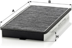 Mann-filter Utastér - Kabin szűrő Mann Filter CUK 3340 (CUK3340)