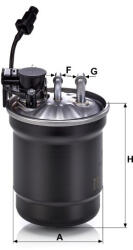 Mann-filter Üzemanyagszűrő Mann Filter WK 11 025 (WK11025)