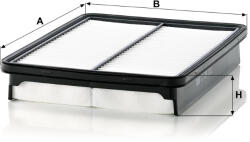 Mann-filter Levegőszűrő Mann Filter C 28 011 (C28011)