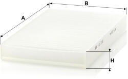 Mann-filter Utastér - Kabin szűrő Mann Filter CU 3192 (CU3192)