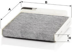 Mann-filter Utastér - Kabin szűrő Mann Filter CUK 1829 (CUK1829)