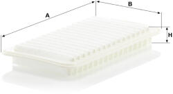 Mann-filter Levegőszűrő Mann Filter C 31 023 (C31023)