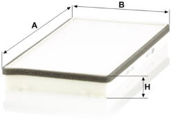 Mann-filter Utastér - Kabin szűrő Mann Filter CU 3340 (CU3340)