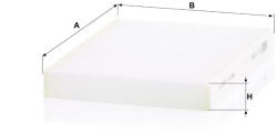 Mann-filter Utastér - Kabin szűrő Mann Filter CU 2335 (CU2335)