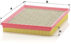 Mann-filter Levegőszűrő Mann Filter C 2975 (C2975)