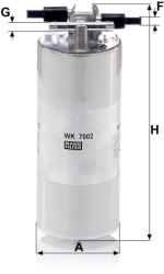 Mann-filter Üzemanyagszűrő Mann Filter WK 7002 (WK7002)