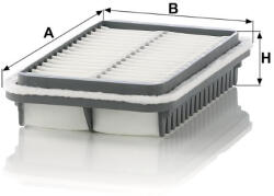 Mann-filter Levegőszűrő Mann Filter C 23 012 (C23012)