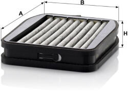 Mann-filter Utastér - Kabin szűrő Mann Filter CUK 18 000-2 (CUK18000-2)