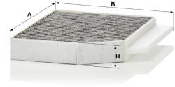 Mann-filter Utastér - Kabin szűrő Mann Filter CUK 26 023 (CUK26023)