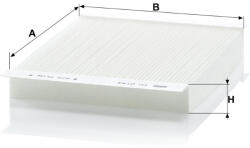 Mann-filter Utastér - Kabin szűrő Mann Filter CU 2143 (CU2143)