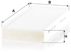 Mann-filter Utastér - Kabin szűrő Mann Filter CU 23 005-2 (CU23005-2)