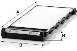 Mann-filter Utastér - Kabin szűrő Mann Filter CU 2808-2 (CU2808-2)