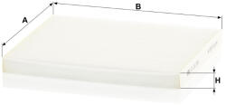 Mann-filter Utastér - Kabin szűrő Mann Filter CU 24 004 (CU24004)