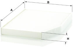 Mann-filter Utastér - Kabin szűrő Mann Filter CU 29 007 (CU29007)