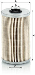Mann-filter Üzemanyagszűrő Mann Filter P 726 x (P726x)