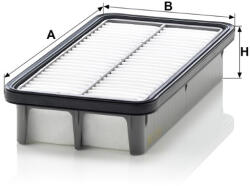 Mann-filter Levegőszűrő Mann Filter C 2519 (C2519)