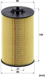 Mann-filter Olajszűrő Mann Filter HU 7020 z (HU7020z)