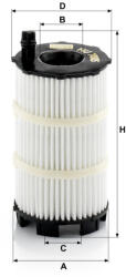 Mann-filter Olajszűrő Mann Filter HU 7005 x (HU7005x)