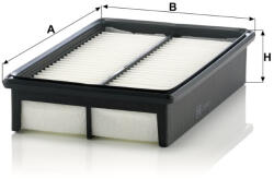 Mann-filter Levegőszűrő Mann Filter C 28 017 (C28017)
