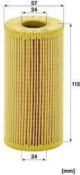Mann-filter Olajszűrő Mann Filter HU 618 x (HU618x)