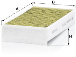 Mann-filter Utastér - Kabin szűrő Mann Filter FP 23 015-2 (FP23015-2)