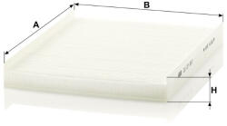 Mann-filter Utastér - Kabin szűrő Mann Filter CU 27 007 (CU27007)