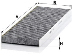 Mann-filter Utastér - Kabin szűrő Mann Filter CUK 4151 (CUK4151)