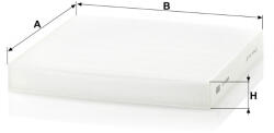 Mann-filter Utastér - Kabin szűrő Mann Filter CU 2358 (CU2358)