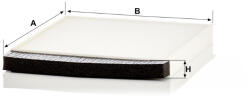 Mann-filter Utastér - Kabin szűrő Mann Filter CU 2855 (CU2855)