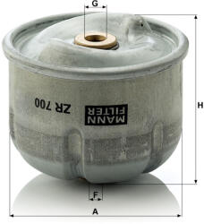Mann-filter Olajszűrő Mann Filter ZR 700 x (ZR700x)