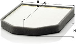 Mann-filter Utastér - Kabin szűrő Mann Filter CU 2949-2 (CU2949-2)